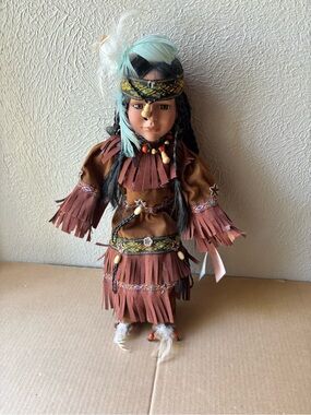 Cathay Collection Native Ceramic Doll Limited Edition..
